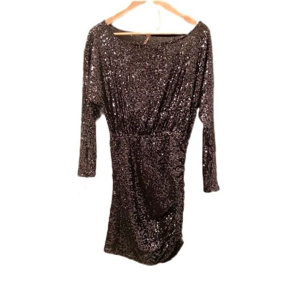 Free People Gisele sequin mini dress - Picture 8 of 9